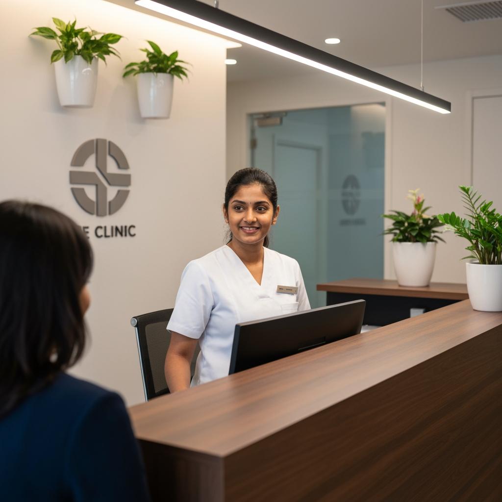 Recepcja kliniki